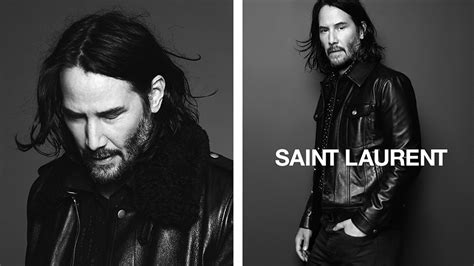 kenwu reevs x yves saint laurent|Keanu Reeves Is the Star of Saint Laurent's Latest Campaign .